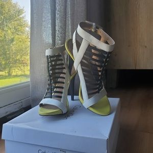 Calvin stiletto sandals Size 7